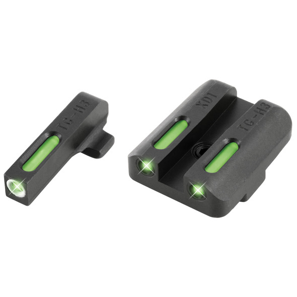 TRUGLO Brite-Site TFX Night Sight Set Springfield XD/XDM/XDS Green /Green