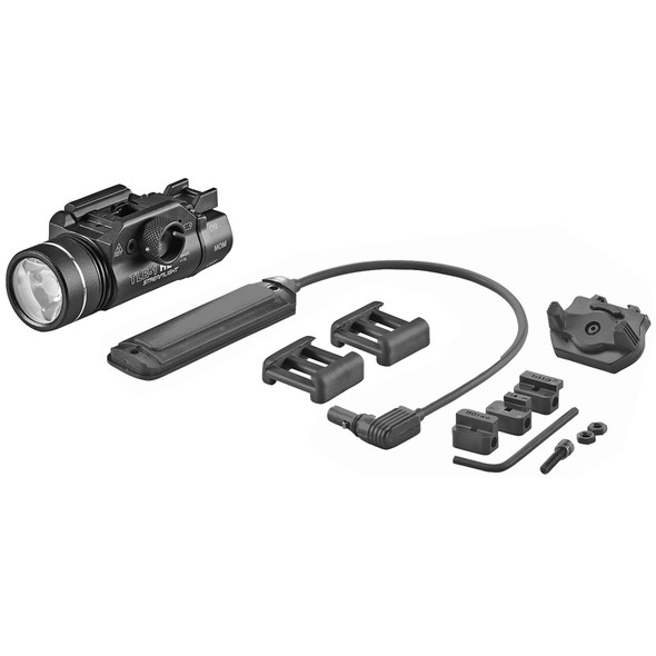 Streamlight TLR-1 HL Weapon Light LED Long Gun Kit CR123A Batteries/Remote Pressure Switch Aluminum Matte Black