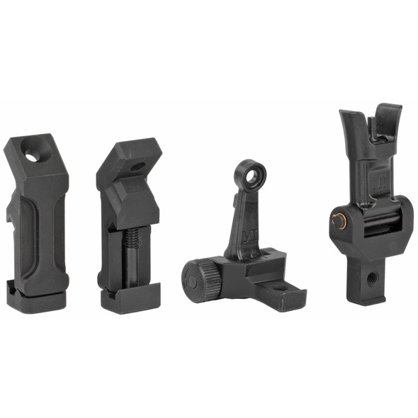 Midwest Industries AR-15 Combat Rifle Offset Sight Set Fully Ambidextrous 6061