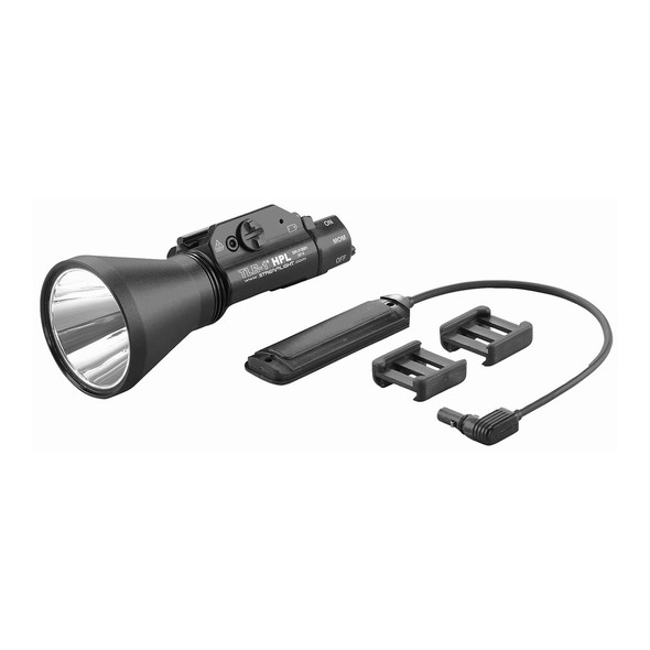 Streamlight TLR-1 HPL Long Gun Kit Weapon Light LED with 2 CR123A Batteries with Remote Pressure Switch Aluminum Matte