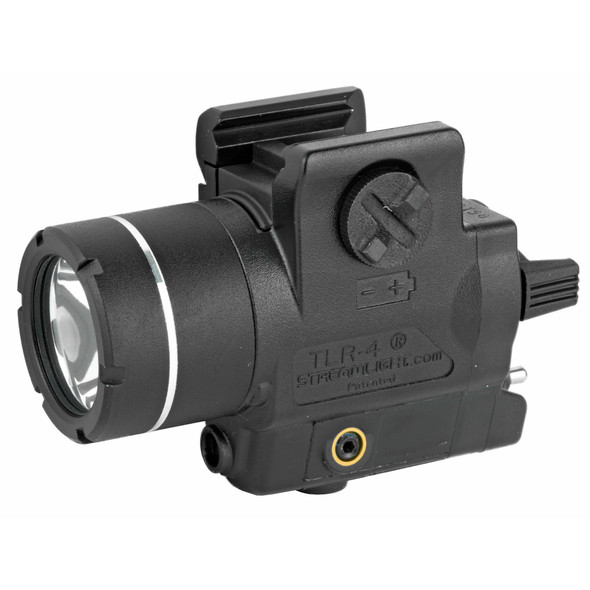 Streamlight TLR-4 Compact Handgun LED Light and Laser Combo 110 Lumens Rail Mount Polymer Black