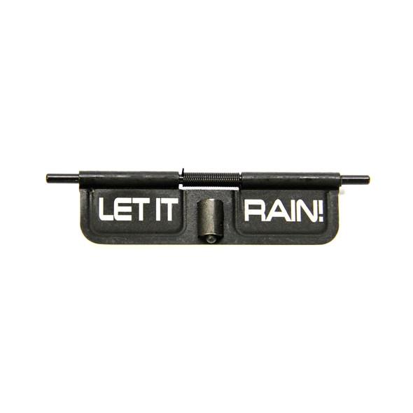 Black Rain Ordnance LR-308 Ejection Port Cover Assembly Let It Rain Anodized Aluminum Matte Black