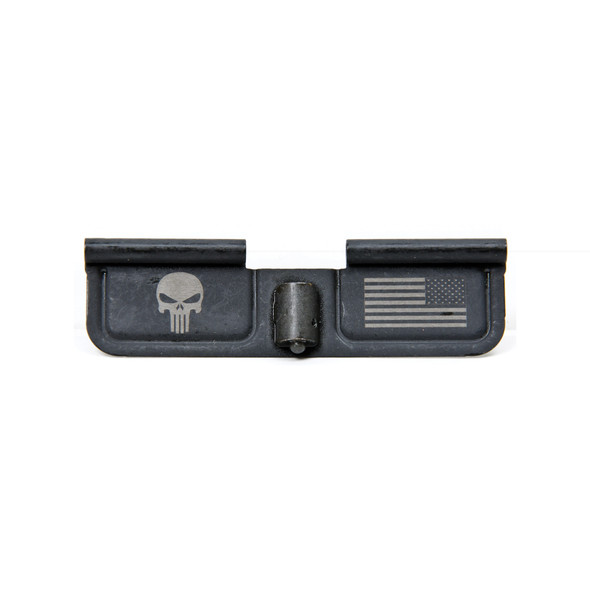 Spike's Tactical AR-15 Ejection Port Door Cover Punisher Steel Black