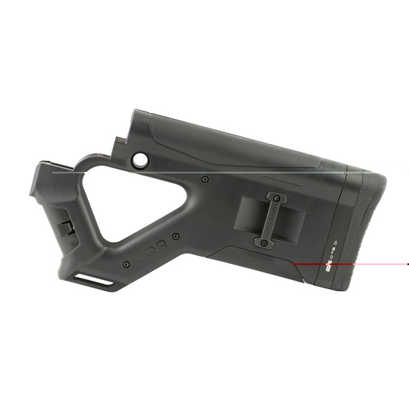 HERA USA CQR Stock AR-15 Replacement Fixed Stock Mil-Spec Polymer Black