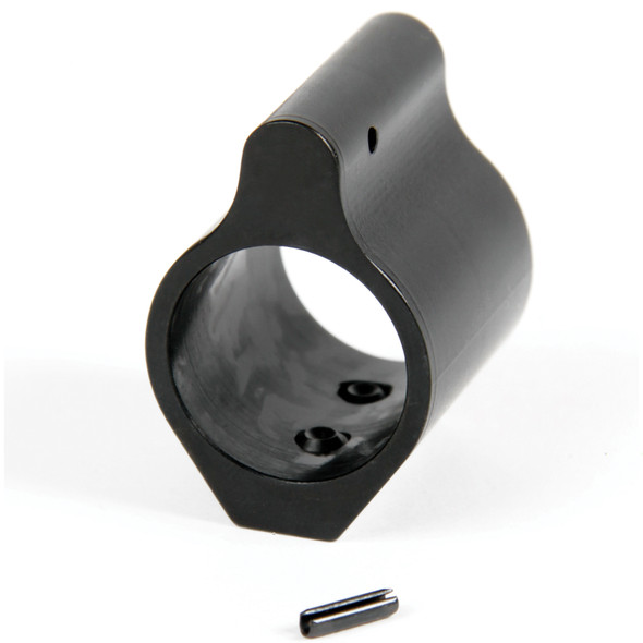 LBE Unlimited AR-15 Low Profile Gas Black .750" Inside Diameter Aluminum Black