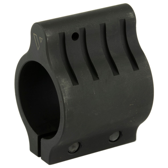 Vltor Weapon Systems AR-15 Clamp On Low Profile Gas Block Stainless Steel 0.750" Barrel Matte Black Oxide