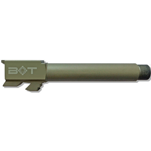 Backup Tactical Threaded GLOCK 19 Drop In Replacement Barrel 9mm Luger - Olive Drab Green