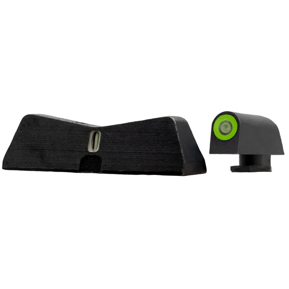 XS Sights DXT2 Standard Dot Standard Height Sights for Glock 42/43/43X & 48 Green Front Sight