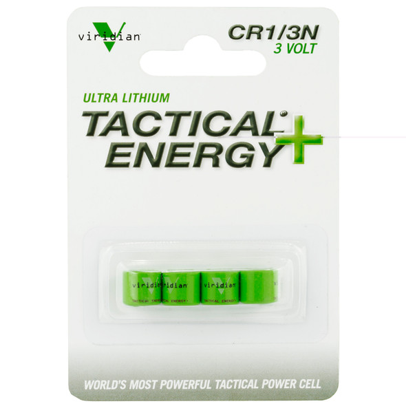 Viridian 1/3N Lithium Battery 4 Pack 13N4
