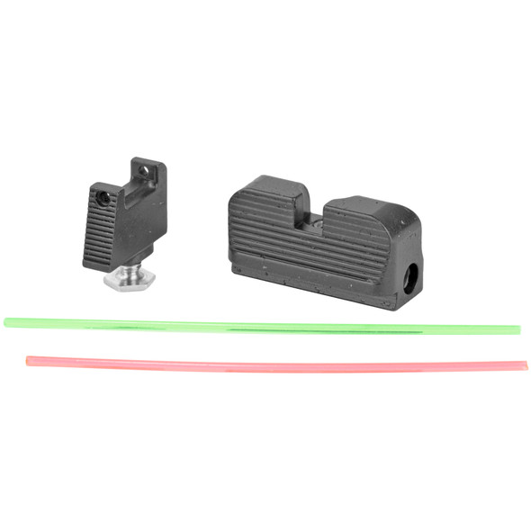 Taran Tactical Innovations Ultimate Fiber Optic Sights RMR Cut Co-Witness Height Glock