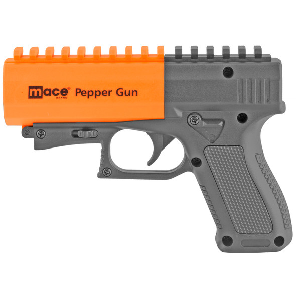 Mace Security International, Pepper Gun, Pepper Spray, 13oz, Black, Aerosol Can