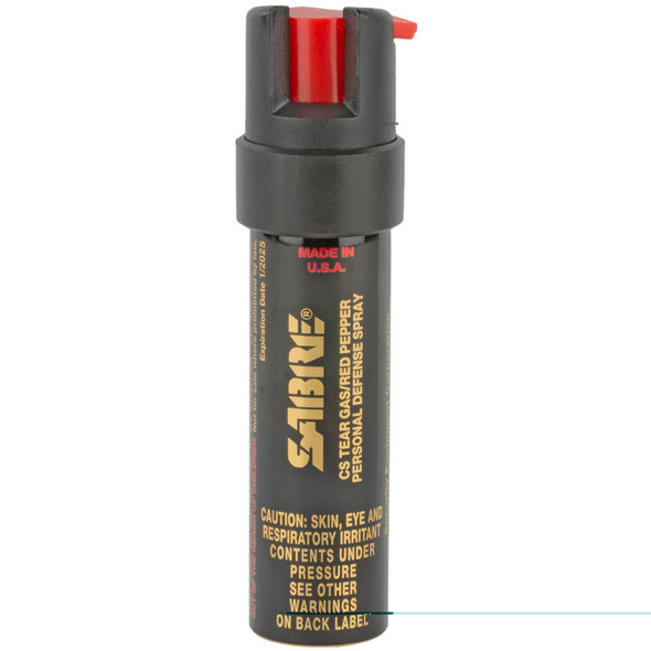 Sabre, Pepper Spray, .75oz, Red Pepper, CS Tear Gas & UV Dye