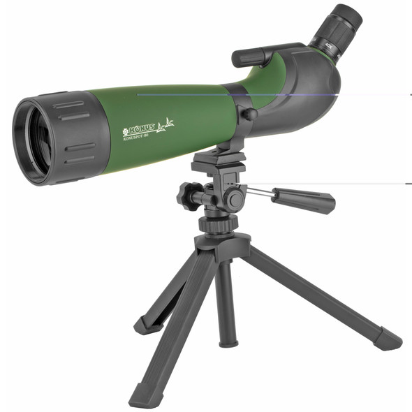 Konus KONUSPOT-80 Spotting Scope 20-60x80mm with Tripod Black Green