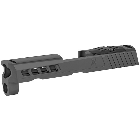 True Precision SIG Sauer P320C Compact X-Carry M18 Axiom Replacement Slide RMR Optic Compatible Black DLC Finish
