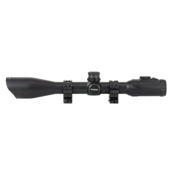 Leapers UTG ACCUSHOT SWAT IE 4-16x44 Rifle Scope, Illuminated 36 Color Mil-Dot Reticle, 1/4 MOA Locking Resettable Turrets, Side Parallax Adjustment, 30mm Tube with Rings
