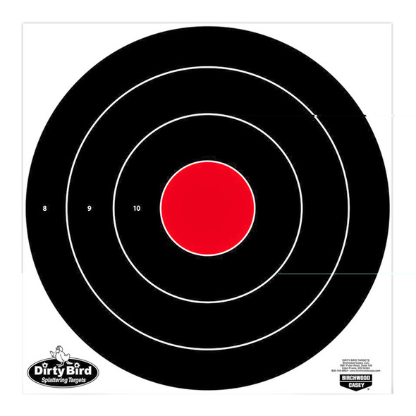 Birchwood Casey 17.25" Round Bull's Eye Targets 5 Pack