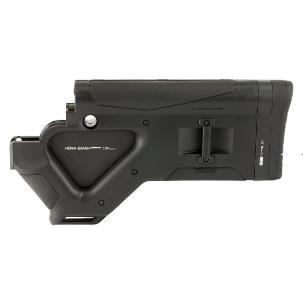 HERA USA CQR Stock AR-15 Replacement Fixed Stock California Compliant Mil-Spec Polymer Black