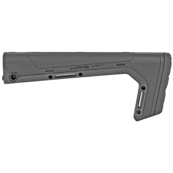 HERA USA HRS Light AR-15 Fixed Buttstock Fits Rifled Length Buffer Tubes Polymer Black