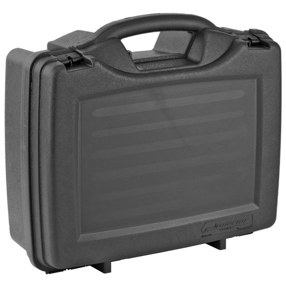 Plano Protector Series Four Pistol Case Heavy Duty Latches Molded In Handle Thick Walled Construction Polymer Matte Black
