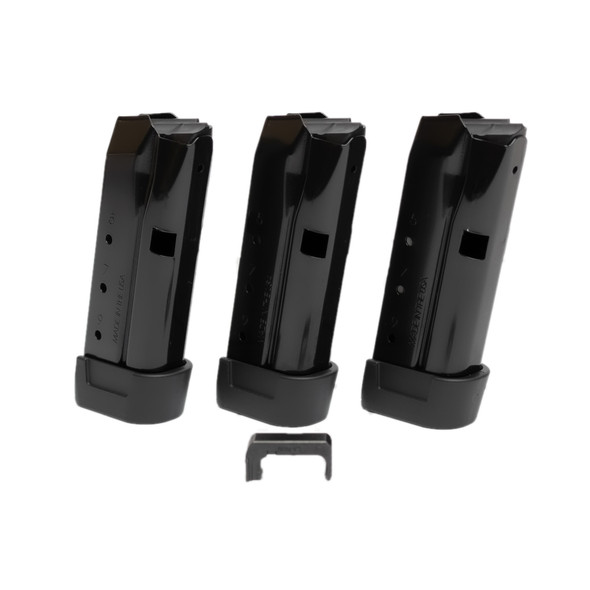 Shield Arms Three Z9 Magazines and Release for Glock 43 9 Rounds