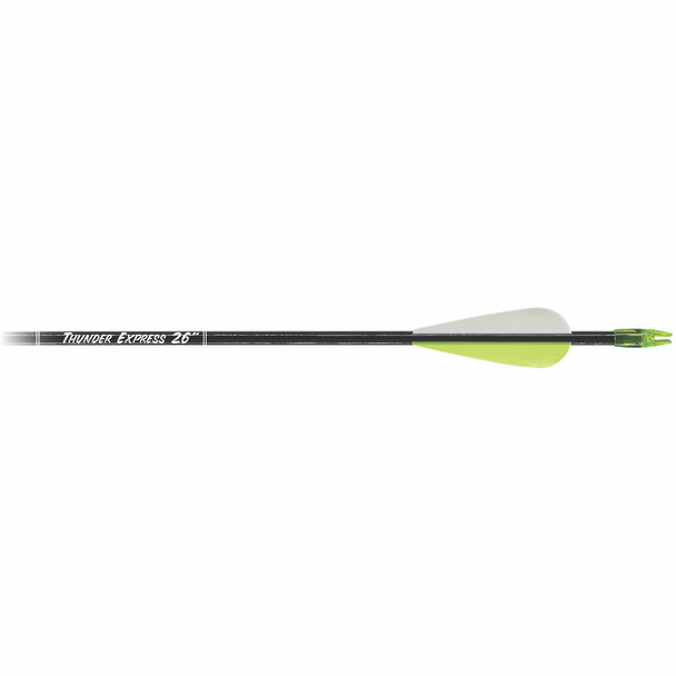 Carbon Express Thunder Express Arrows Black 26 In. 18 Pk.