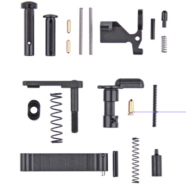 San Tan Tactical AR-15 Lower Parts Kit Without Pistol Grip/Trigger Group Black