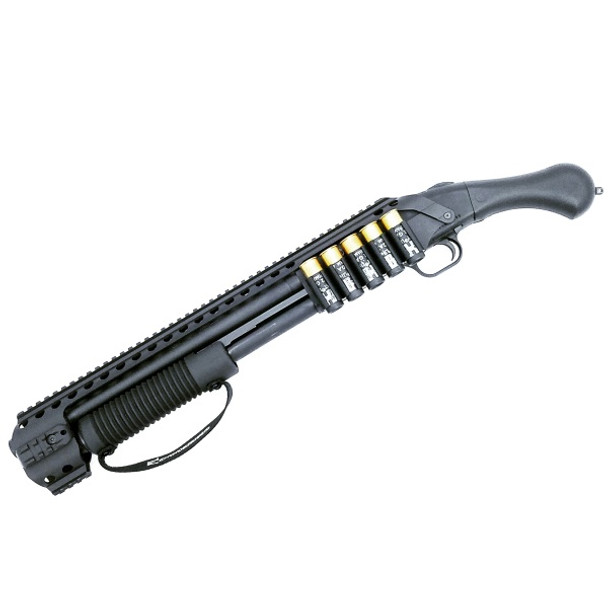 Black Aces Tactical Picatinny Quad Rail - Mossberg 590 Shockwave/Shockwave S Kit Black Aces Tactical Picatinny Quad Rail - Mossberg 590 Shockwave/Shockwave S Kit