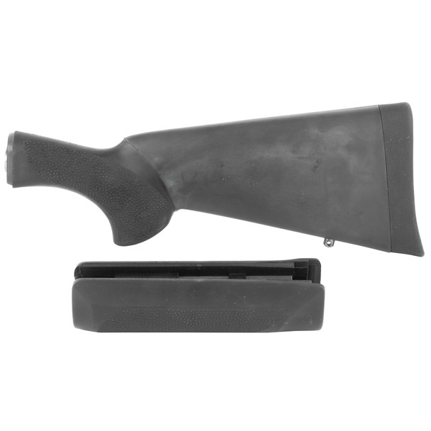 Hogue Remington 870 12 Gauge OverMolded Stock with Forend Black