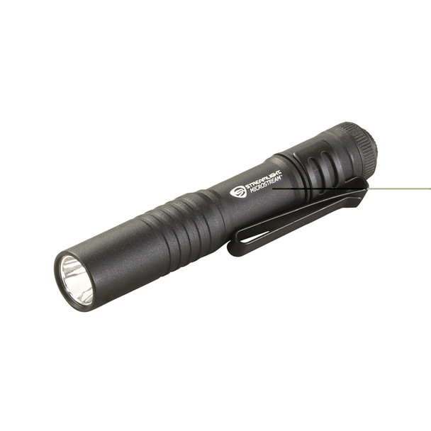 Streamlight Microstream LED Pen Light, Type II Mil-Spec Aluminum, Matte Black