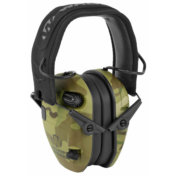 Walker's Game Ear Razor Electronic Slim Folding Earmuffs Multicam