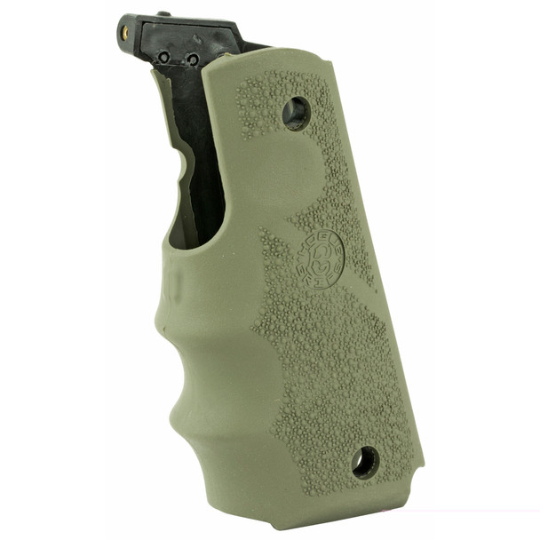 Hogue Laser Equipped Grips for 1911 Government Models Olive Drab Green