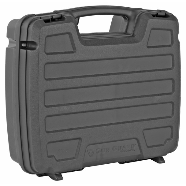 Plano SE Series Four Pistol Case Recessed Latches Molded In Handle High Density Interlocking Foam Polymer Matte Black