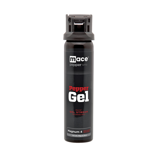 Mace Security International, 10% Pepper GEL, Pepper Spray, 79gm, Black, Aerosol Can