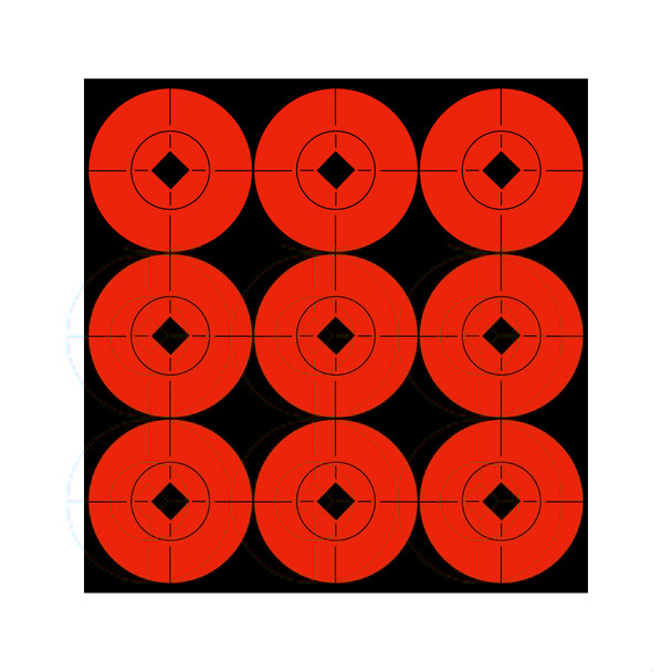 Birchwood Casey Self Adhesive 1" and 2" Target Spots 108 Pack