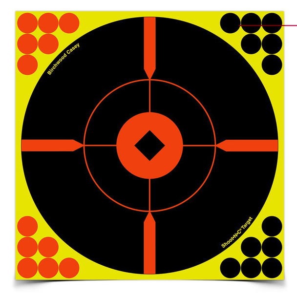 Birchwood Casey Shoot-N-C "X" Target 8" Round Six Pack