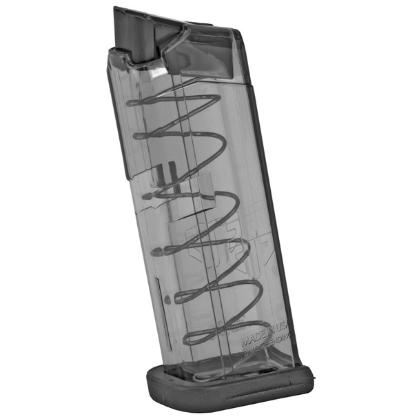 Elite Tactical Systems .380 ACP Magazine For Glock 42 7 Rounds Polymer Clear Smoke Finish