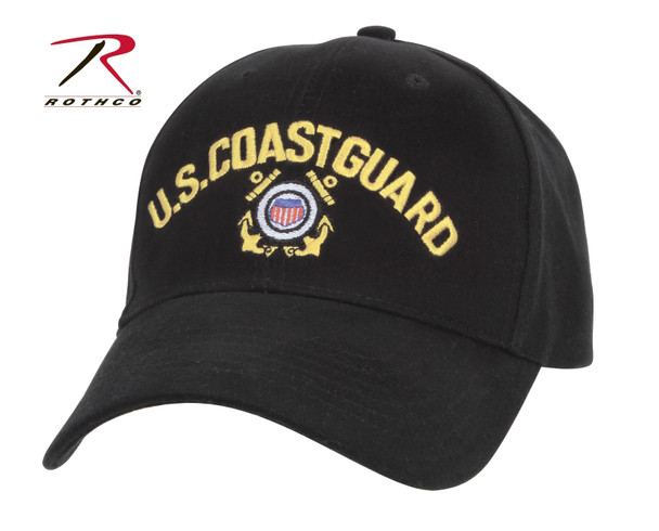 Proudly support your United States Coast Guard with Rothco’s U.S. Coast Guard Low Profile Insignia Cap.