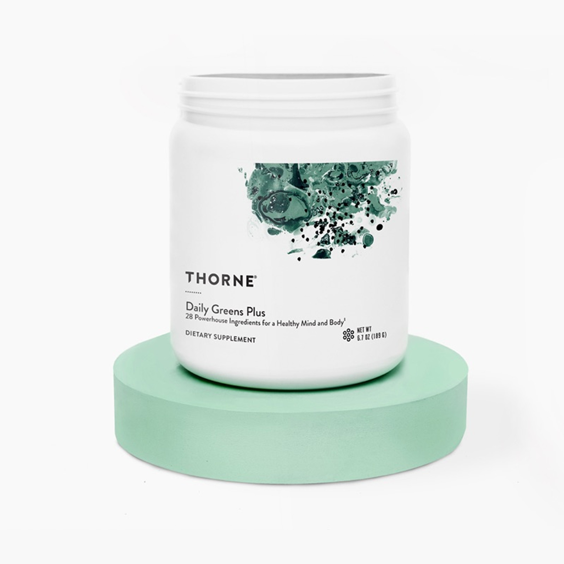 Thorne Daily Greens Plus – Rooted Intuition