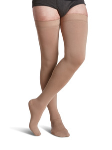 Men's Secure Thigh-High, Closed Toe, 30-40mmHg Men's Secure Thigh-High, Closed Toe, 30-40mmHg