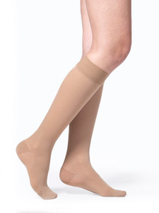 Women's Essential Opaque Calf with Grip-Top, Closed Toe, 20-30mmHg Women's Essential Opaque Calf with Grip-Top, Closed Toe, 20-30mmHg