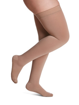 Women's Secure Thigh-High, Closed Toe, 40-50mmHg