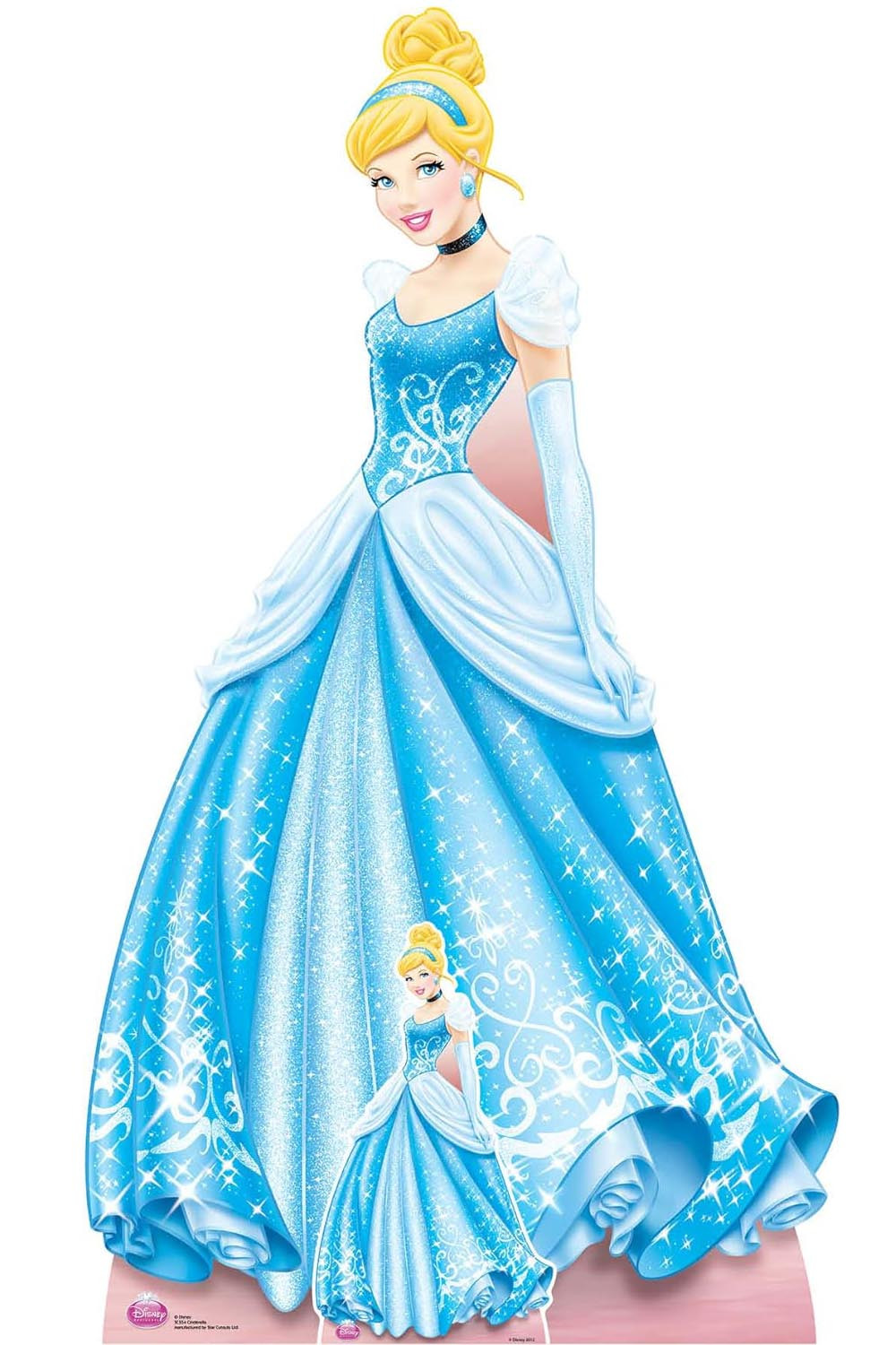 シンデレラ Disney プリンセス 段ボール切り抜き / スタンディ
