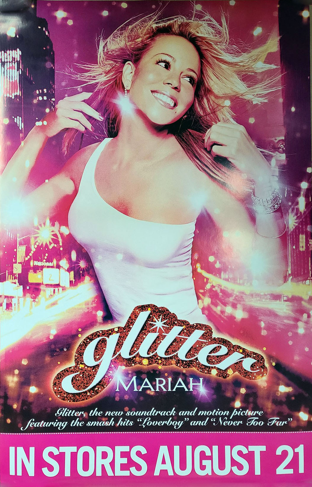 GLITTER (Album Release) (Mariah Carey) POSTER buy movie posters at