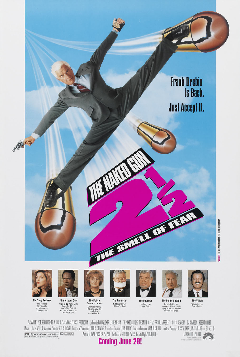 THE NAKED GUN 2 1/2: THE SMELL OF FEAR (片面レギュラー) ポスター