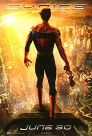 スパイダーマン（チョイスリプリント）（両面印刷・高光沢）ポスター