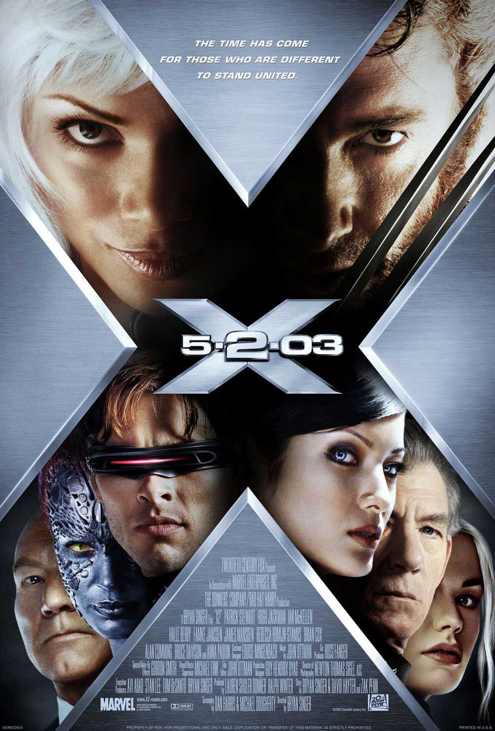 X2 (Single Sided Regular Style B) POSTER buy movie posters at