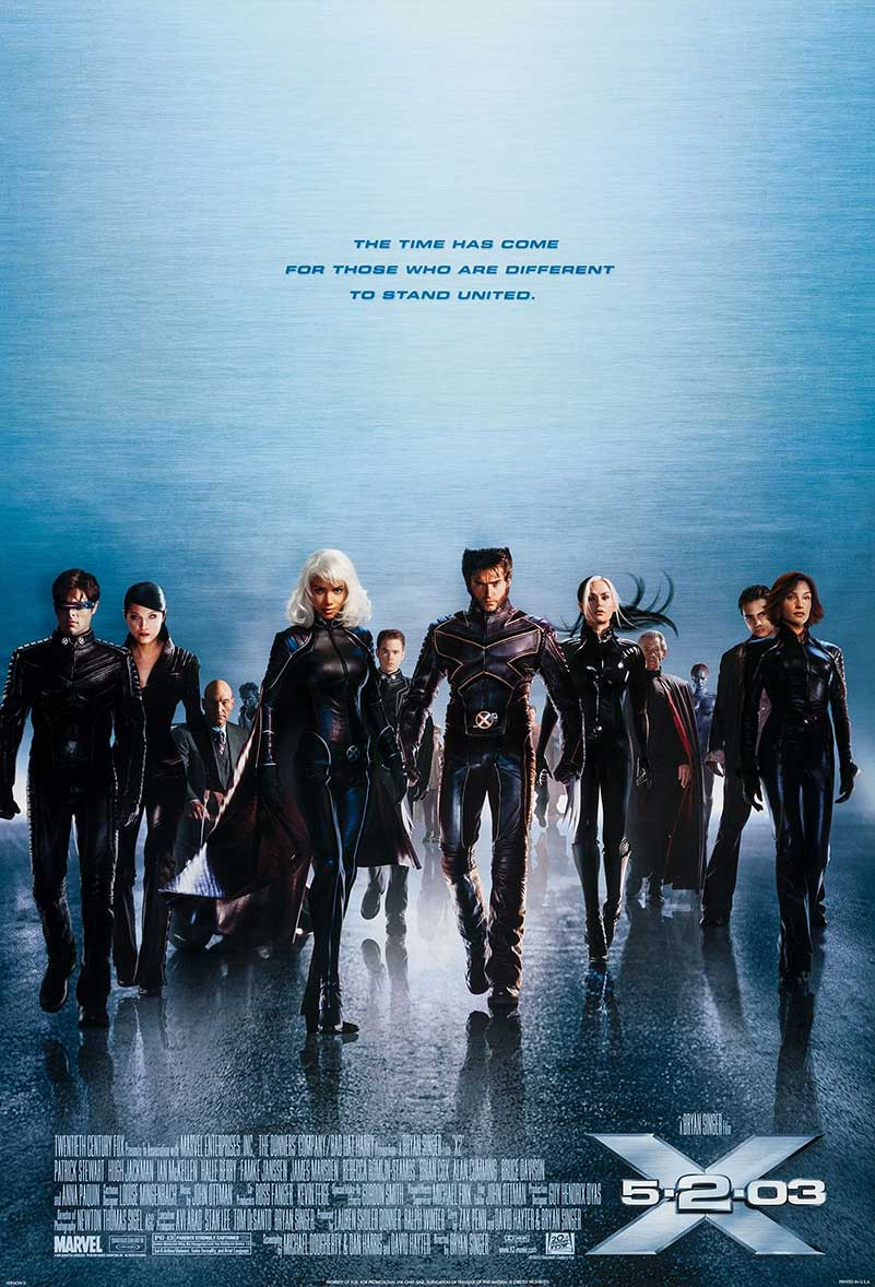[貴重]　X2: X-Men 劇場掲示用バナー X2 (Single Sided Style D) POSTER buy movie posters at Starstills