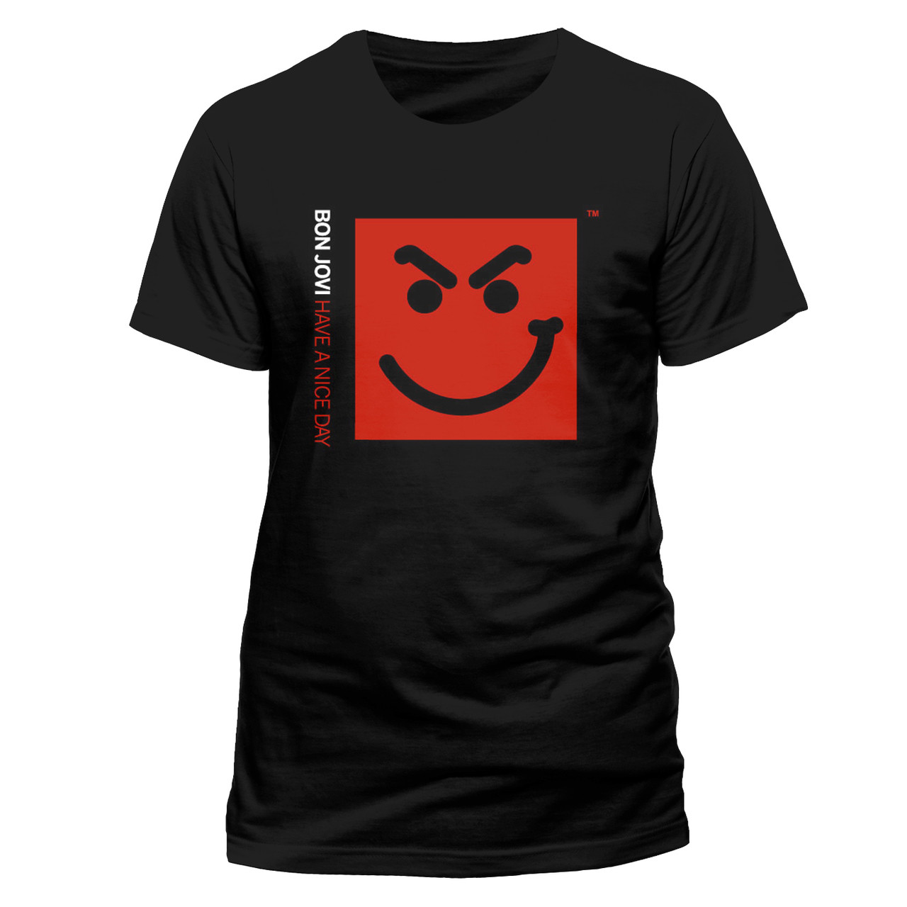 Bon Jovi Have a Nice Day Official Unisex Black T-Shirt. Buy Bon