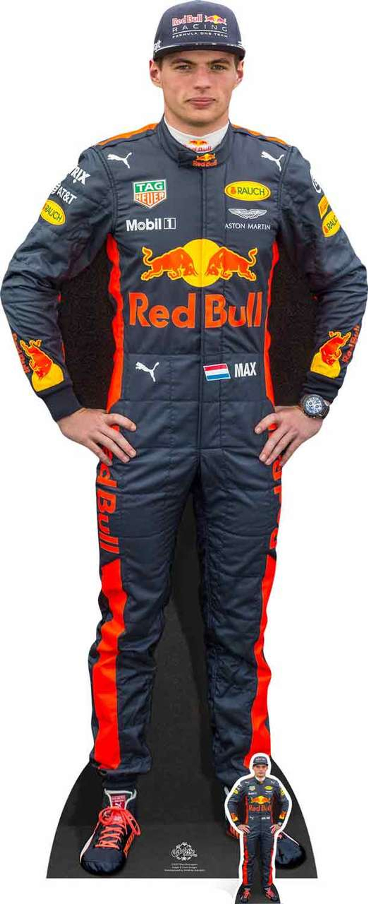 Daniel Ricciardo Formula One Racing Driver Cardboard Cutout Available