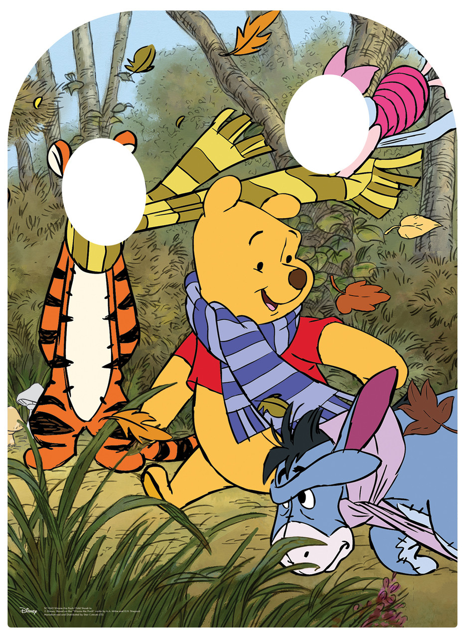 Winnie The Pooh Colour and Keep Cardboard Cutout. Buy Disney cutouts